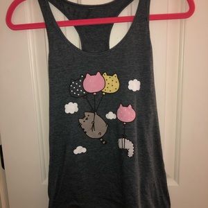 Pusheen Racerback Tanktop